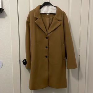 Tan wool jacket